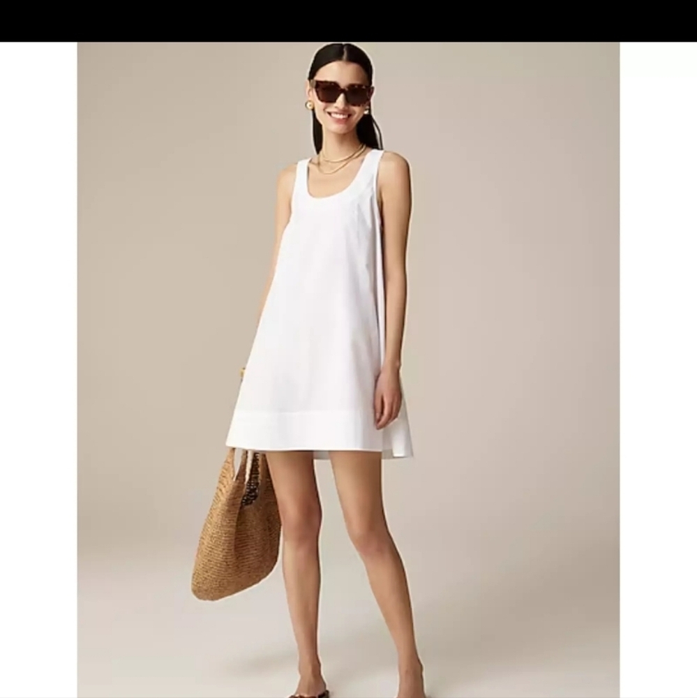 J. Crew White Mini Dress